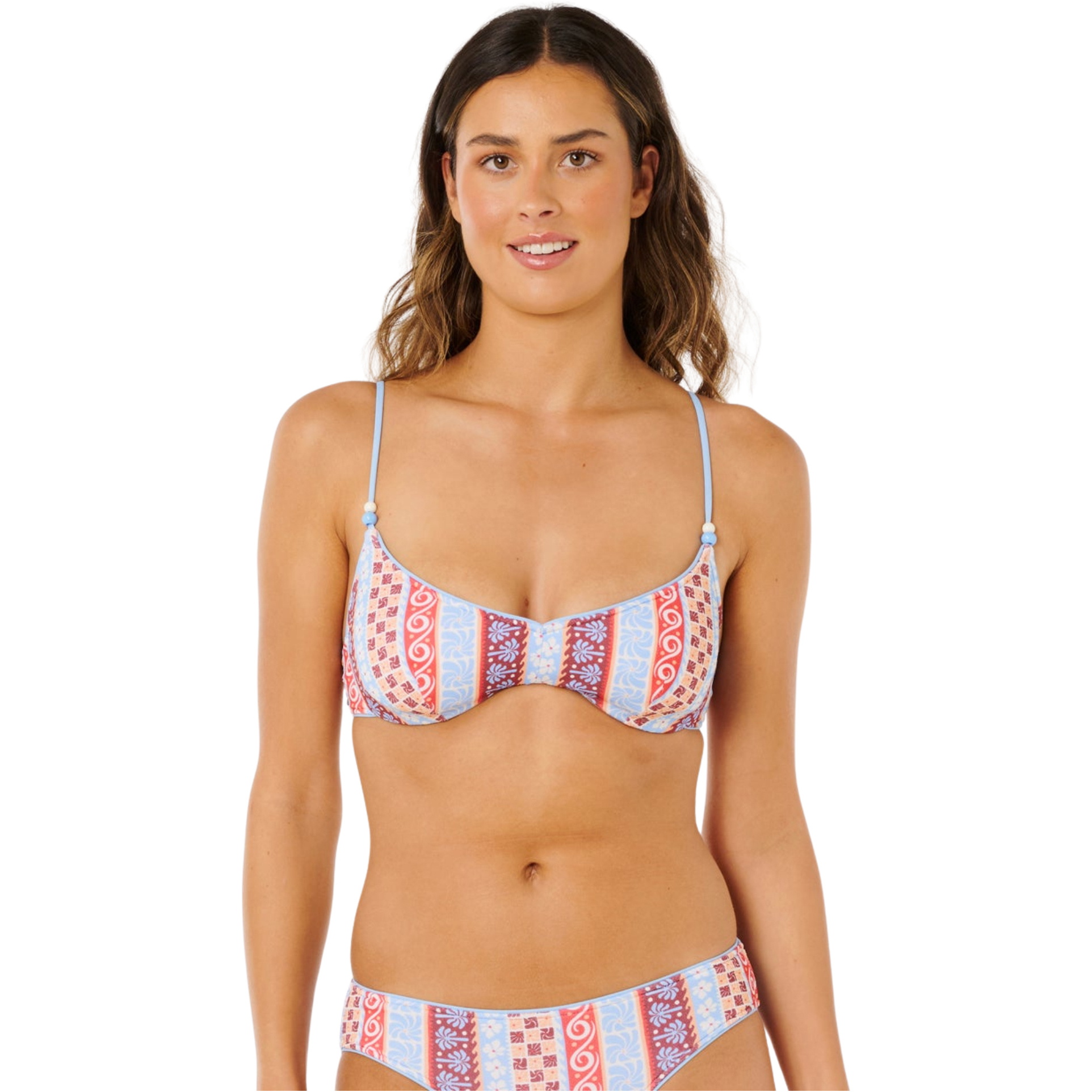 2026 Rip Curl Womens Coastal Instinct D-E Bikini Top 0WVWSW - Multico